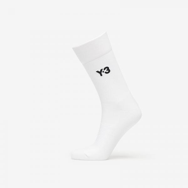 Ponožky Y-3 Cl Sock Cre White L