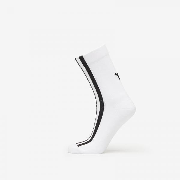 Ponožky Y-3 Strp Sock White L