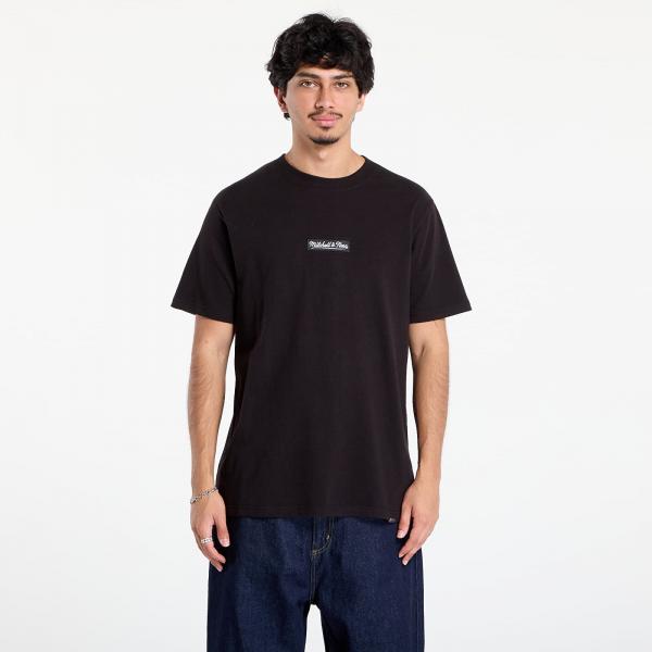 Tričko Mitchell & Ness Branded M&n Box Logo Tee UNISEX Black M