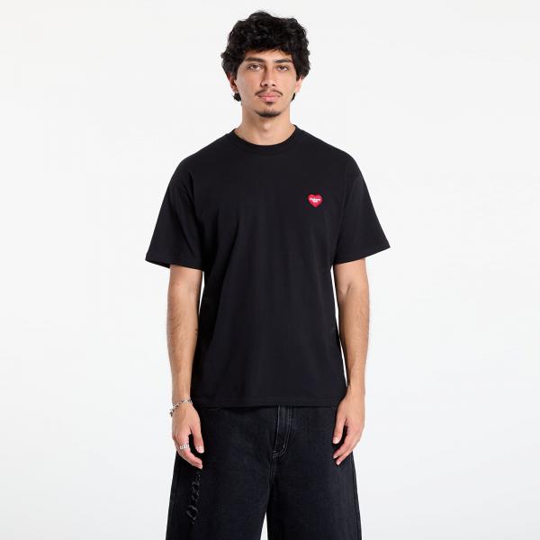 Tričko Carhartt WIP S/S Heart II Hartt T-Shirt UNISEX Black XS