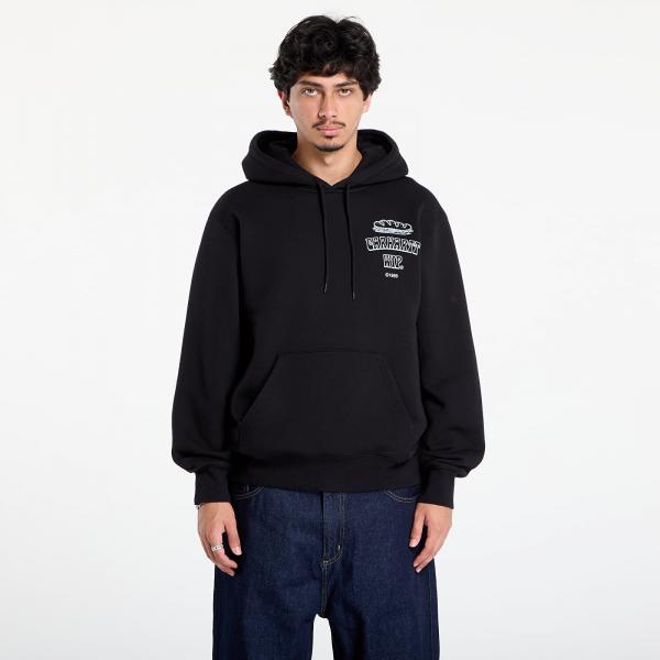 Mikina Carhartt WIP Hooded Sandwich Sweat UNISEX Black/ Blue Fog XS