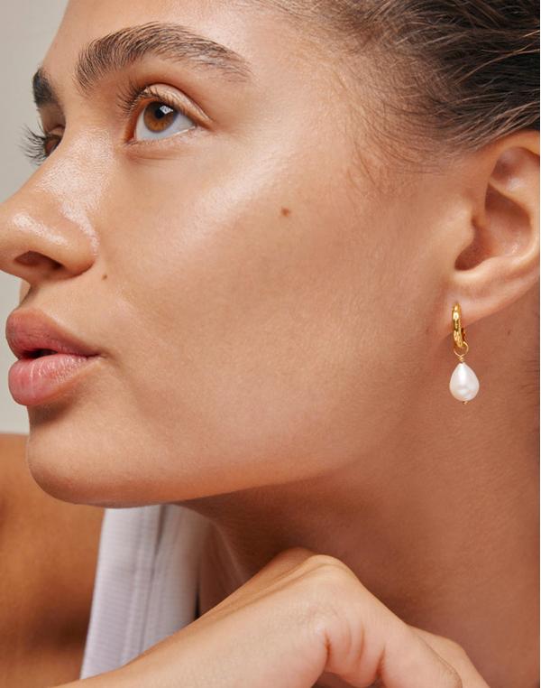 ENAMEL Copenhagen Hoops, Significant Pearl Pearls