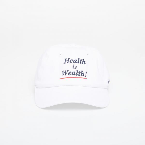 Kšiltovka Sporty & Rich Health is Wealth Hat White Universal
