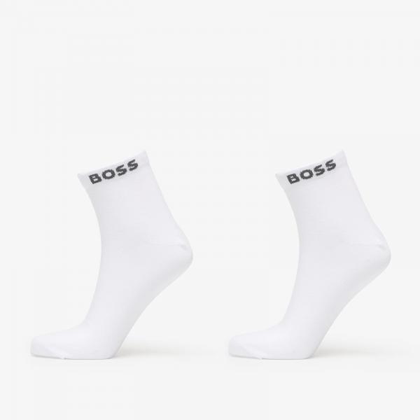 Ponožky Hugo Boss Men-H-2P Sh Uni Cc Socks White 43-46