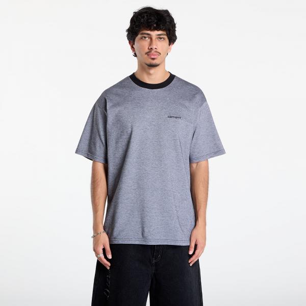 Tričko Carhartt WIP S/S Piqué T-Shirt UNISEX Black/ White/ Black XL