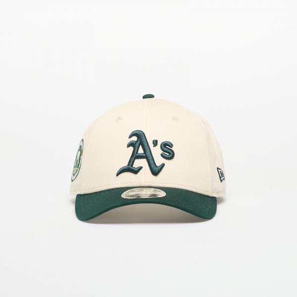 Kšiltovka New Era 9FORTY Patch Oakathco Cap Light Cream/ Dark Green Universal