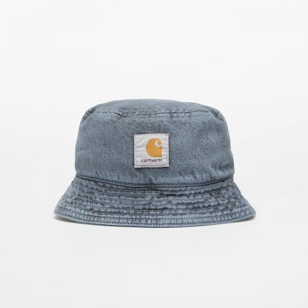 Klobouk Carhartt WIP Tigan Bucket Hat Black/ Blue Fog Garment Dyed S-M
