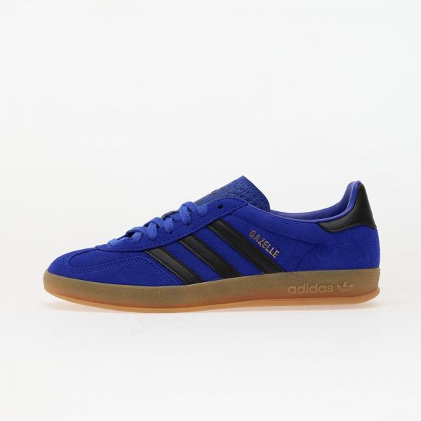 Tenisky adidas Gazelle Indoor Lucid Blue/ Core Black/ Gold Metallic EUR 44