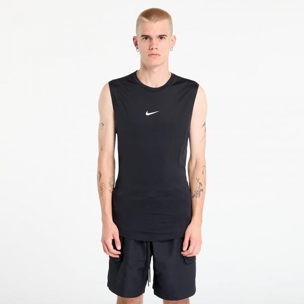 Tílko Nike Pro Men's Dri-FIT Tight Sleeveless Fitness Top Black/ White L