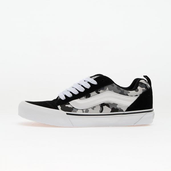 Tenisky Vans Knu Skool Camo Black/ White EUR 43