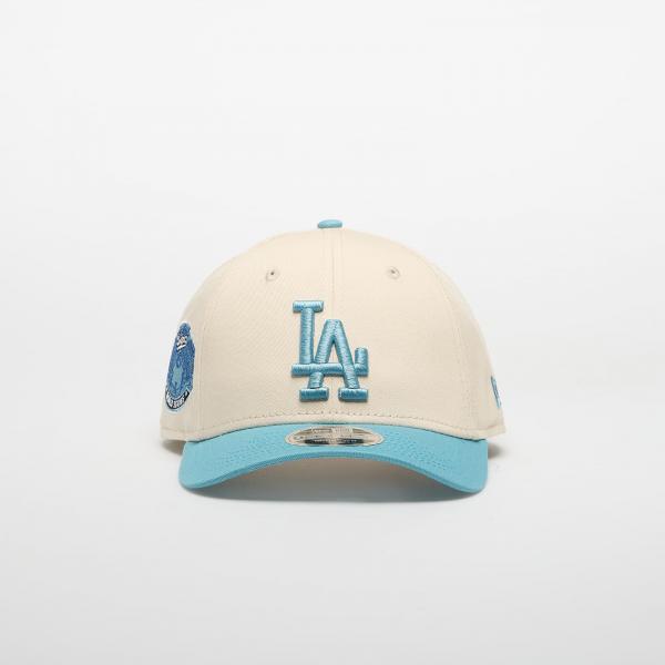 Kšiltovka New Era 9FORTY LA Dodgers MLB M-Crown Adjustable Cap Colour Block Cream Universal
