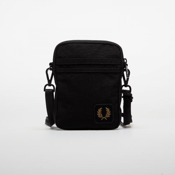 Taška FRED PERRY Nylon Badge Small Side Bag Black Universal