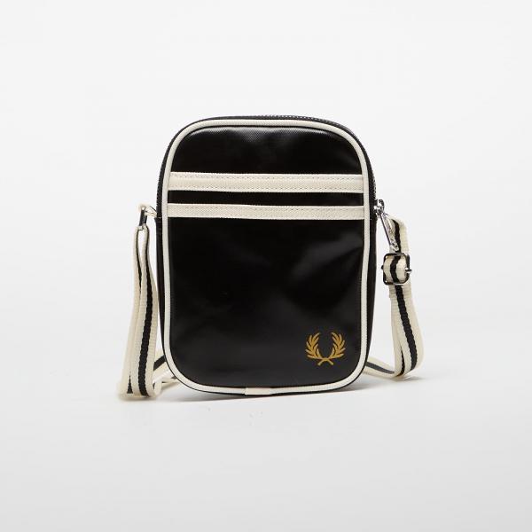 Taška FRED PERRY Classic Small Side Bag Black/ Ecru Universal