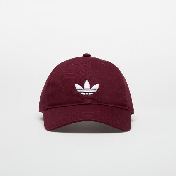 Kšiltovka adidas Adicolor Classic Trefoil Baseball Cap Maroon M