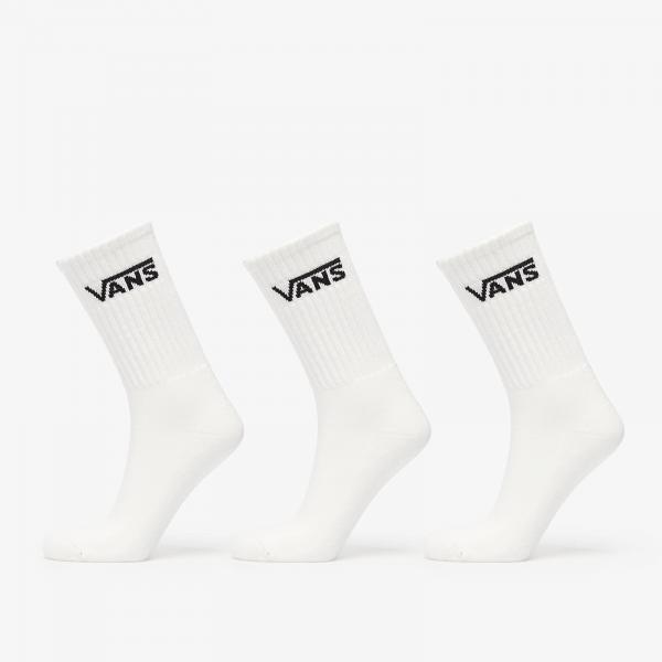 Ponožky Vans Classic Crew Socks 3-Pack White XL