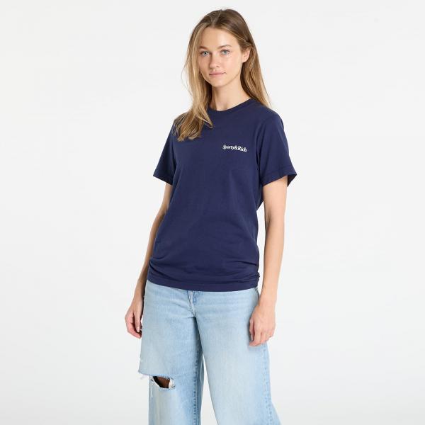 Tričko Sporty & Rich Health is Wealth T-Shirt UNISEX Dark Navy S