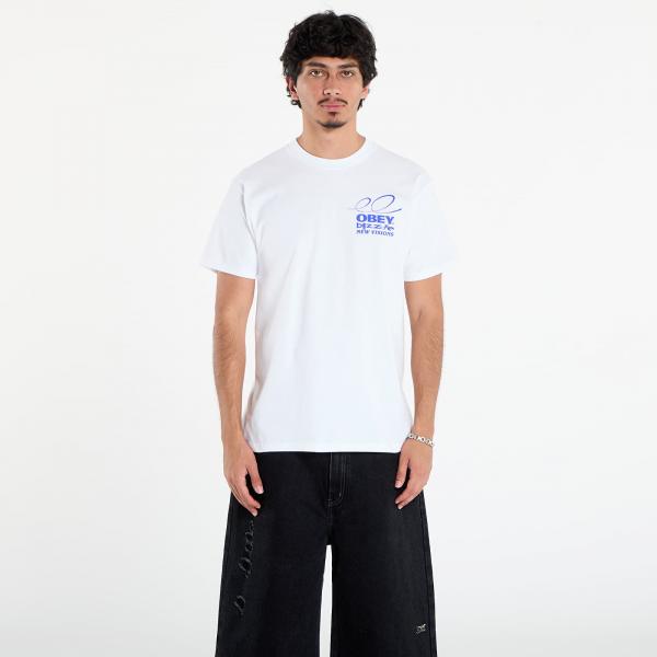 Tričko OBEY Bizzare New Vision T-Shirt White L