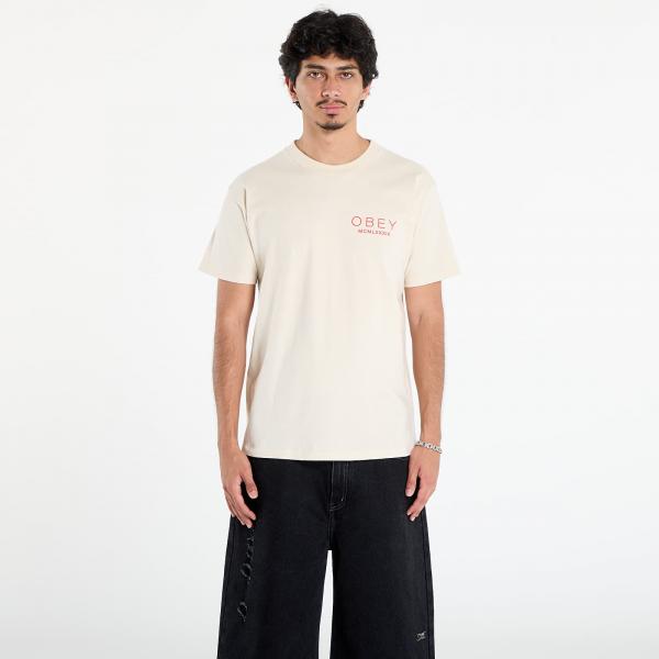 Tričko OBEY Bella Maximus T-Shirt Cream L