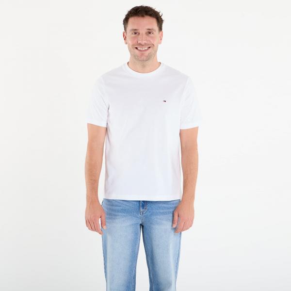 Tričko Tommy Hilfiger Essential Reg Fit Solid Tee White L
