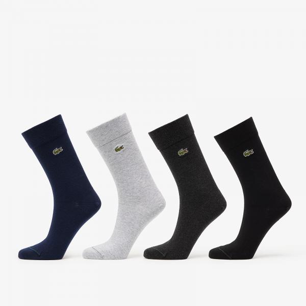 Ponožky LACOSTE Socks Navy Blue/ Silver Chine-Li 43-46