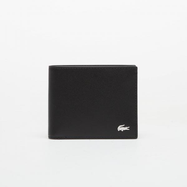 Peněženka LACOSTE Men Billfold Wallet Black Universal
