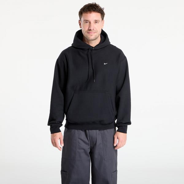 Mikina Nike Solo Swoosh Men's Pullover Hoodie Black/ Black/ White S