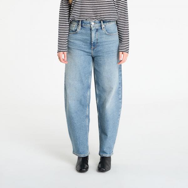 Džíny AllSaints Sadie Barrel Leg Denim Jeans Washed Indigo 27
