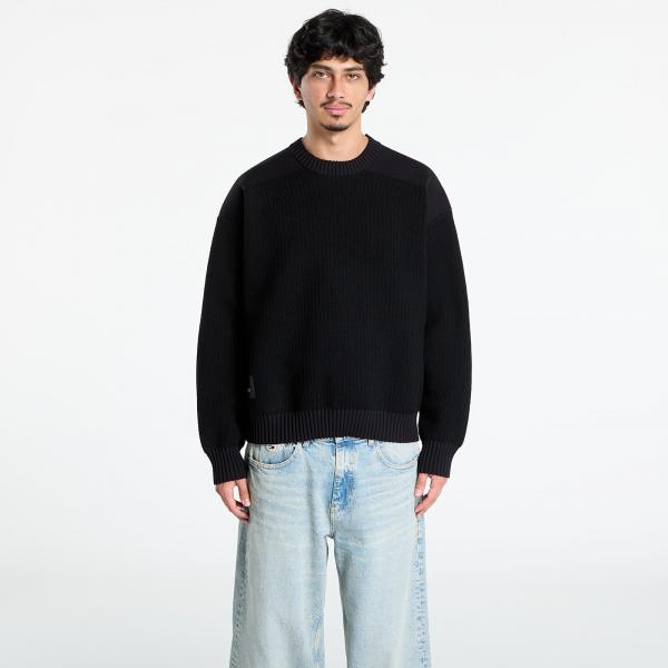 Svetr Y-3 Padded Ut Crew UNISEX Black L