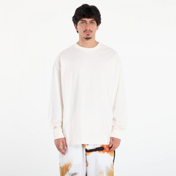 Tričko adidas Basketball Long Sleeve Tee Chalk White M