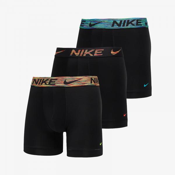 Boxerky Nike Dri-FIT Boxer Brief 3-Pack Black M