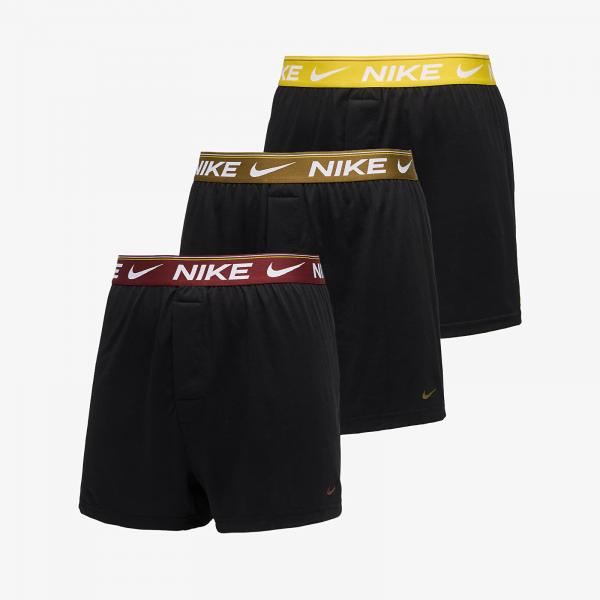 Trenky Nike Dri-FIT Boxer 3-Pack Black S