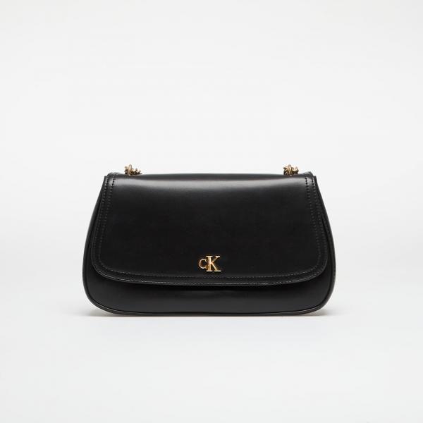 Kabelka Calvin Klein Convertible Chain Medium Bag Black/ Antique Light Gold Universal