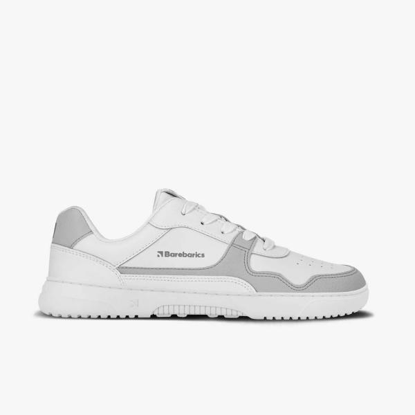 Tenisky Barebarics Zing White & Light Grey Leather EUR 36