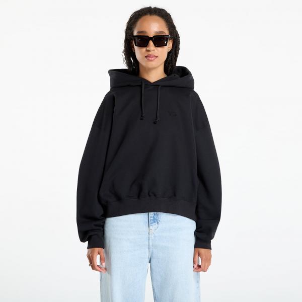Mikina Y-3 Fleece Hoodie Black S/34