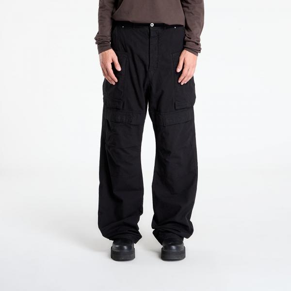 Kalhoty Rick Owens DRKSHDW Stefan Cargo Black 33