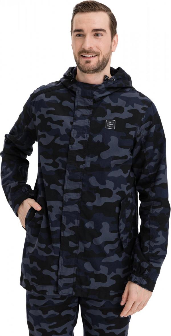 SAM 73 Pánský kabát HARVEY Modrá XXXL