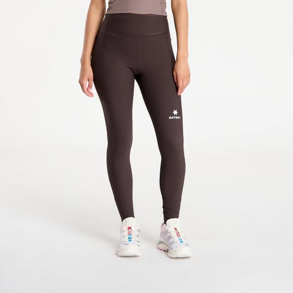 Legíny SAYSKY W Combat+ Rib Long Tights Coffee M