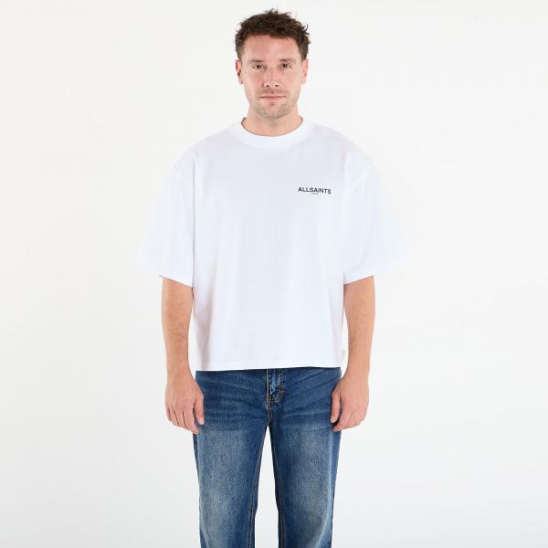 Tričko AllSaints Amelie Heaps Oversized T-shirt Optic White L