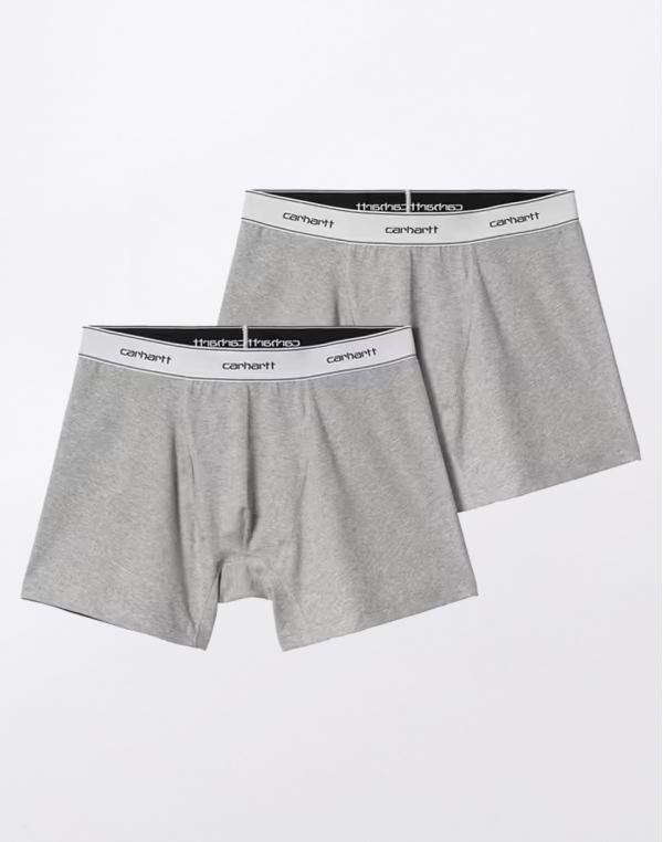 Carhartt WIP Cotton Trunks Grey Heather + Grey Heather M
