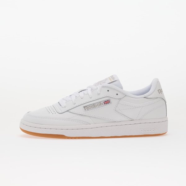 Tenisky Reebok Club C 85 White/ Light Grey/ Gum EUR 37.5