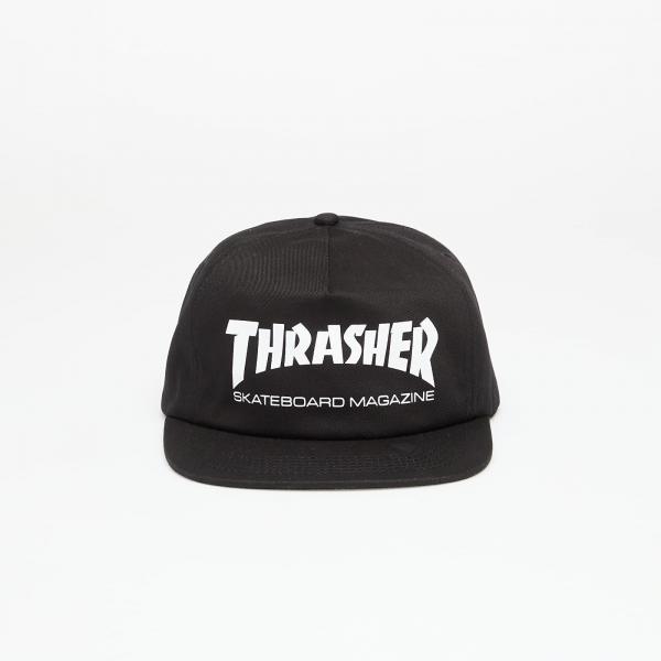 Kšiltovka Thrasher Skate Mag Snapback Black/ White Universal