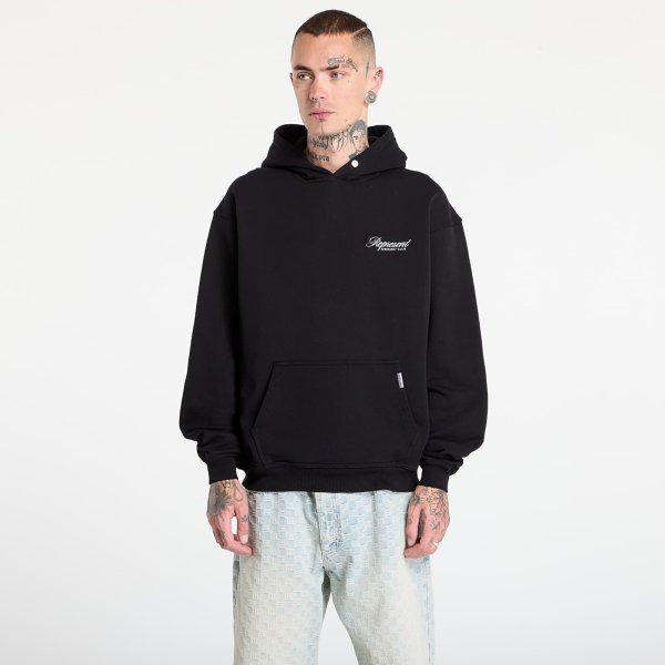 Mikina REPRESENT Represent Owners Club Script Hoodie Black M