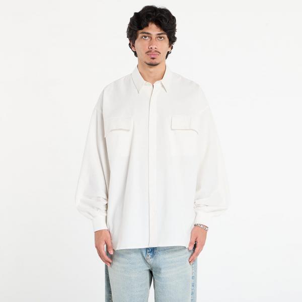 Košile Fear of God Essentials Oxford Shirt Cloud White S