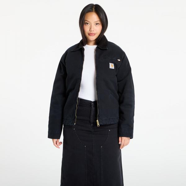 Bunda Carhartt WIP OG Detroit Jacket (Winter) Black/ Black Stone Canvas L