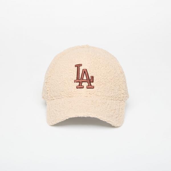 Kšiltovka New Era Los Angeles Dodgers 9FORTY Borg Light Cream Universal