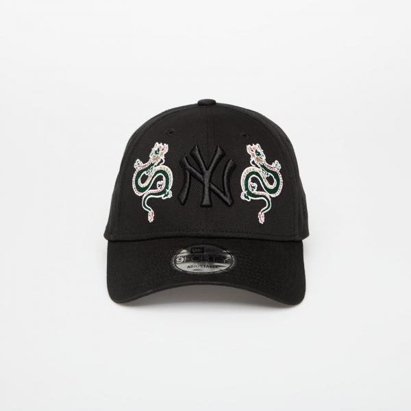 Kšiltovka New Era New York Yankees 9FORTY Icon Black Universal