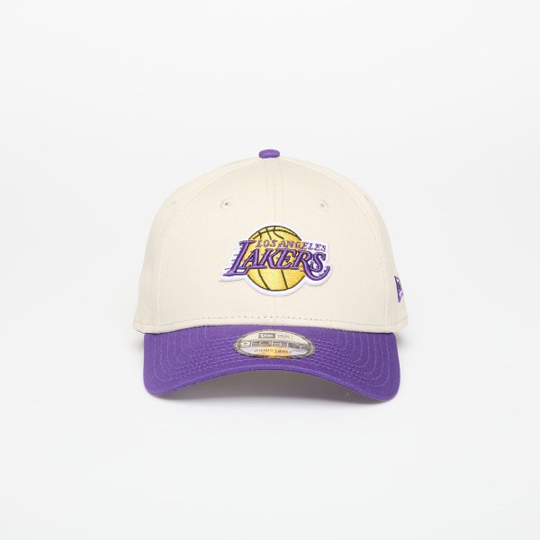 Kšiltovka New Era Los Angeles Lakers 9FORTY NBA Colour Block Stone/ Official Team Color Universal