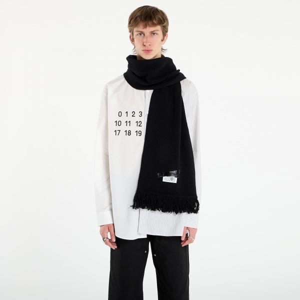 Šála MM6 Maison Margiela Scarf Black Universal