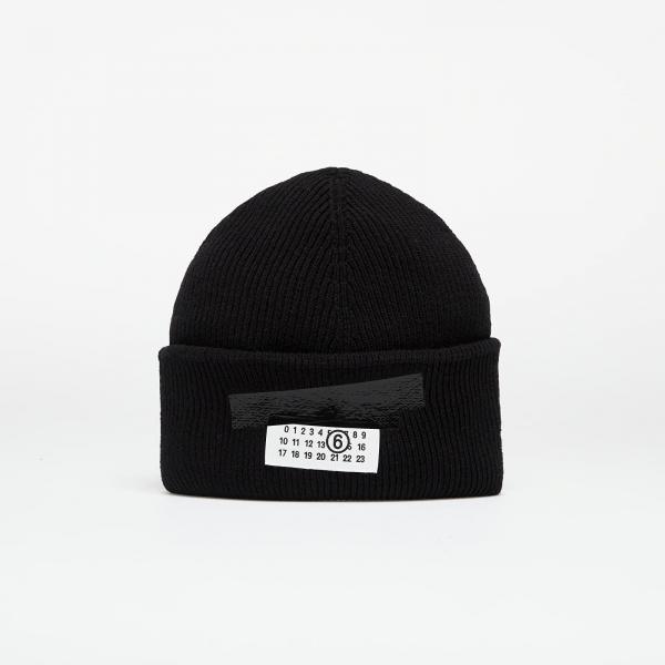 Čepice MM6 Maison Margiela Beanie Black L