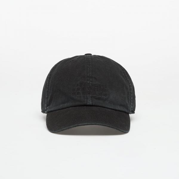 Kšiltovka MM6 Maison Margiela Hat Washed Black S